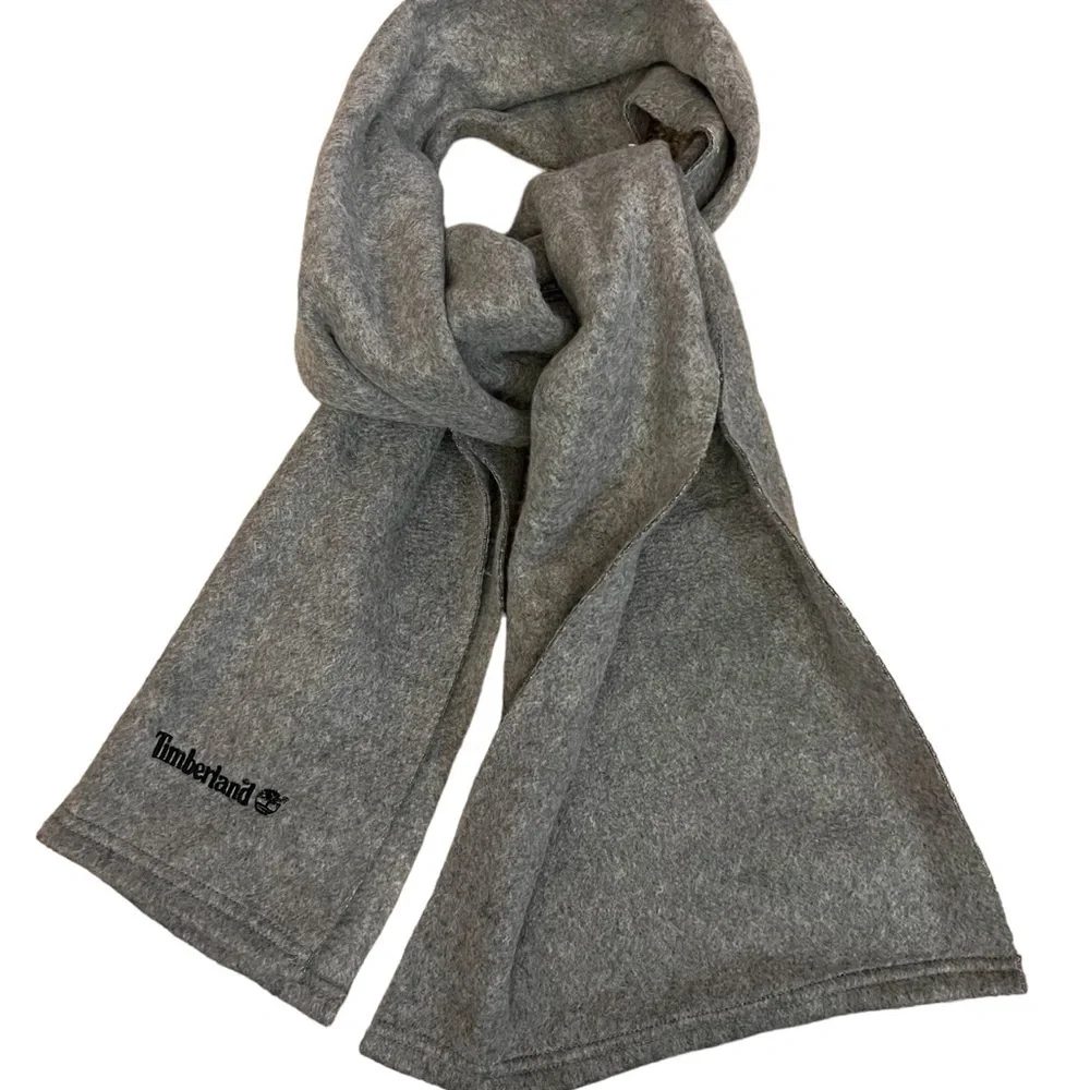 NWOT Timberland fuzzy soft gray winter scarf